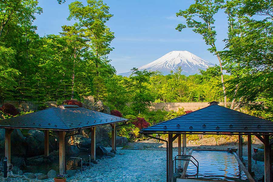 可眺望富士山的私人豪華露營